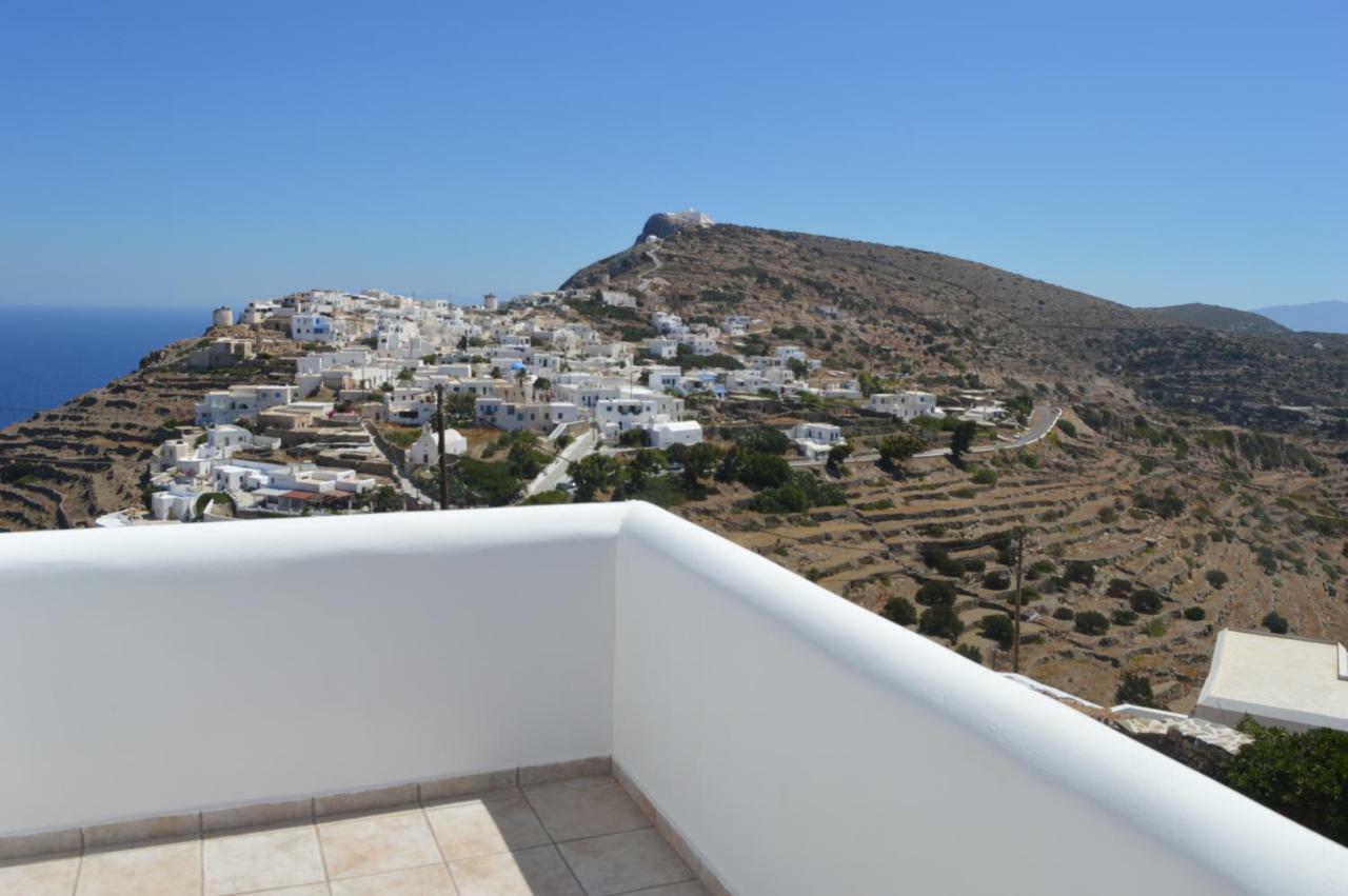 Superb View House-Sikinos Island-Chorio Villa Ngoại thất bức ảnh